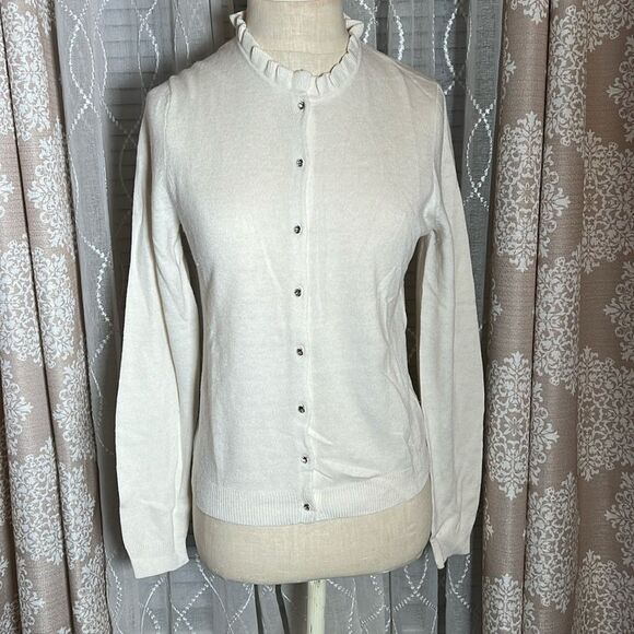 J.Crew embellished button cardigan size small - Picture 1 of 8